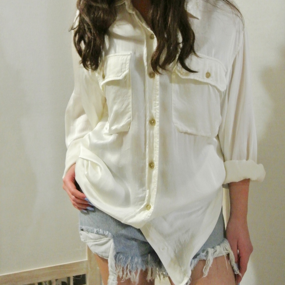 Denim & Supply Ralph Lauren Satin Military Shirt